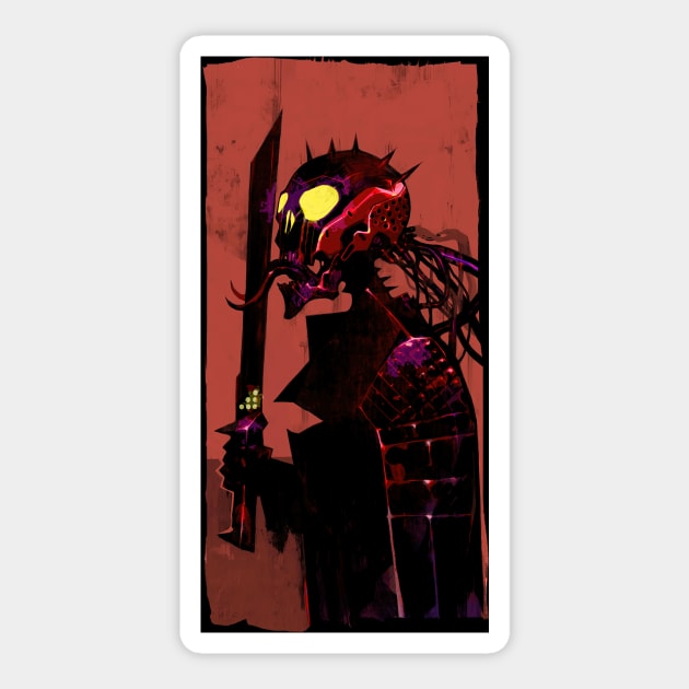 Death (Cyberpunk Tarot) Sticker by Joshessel